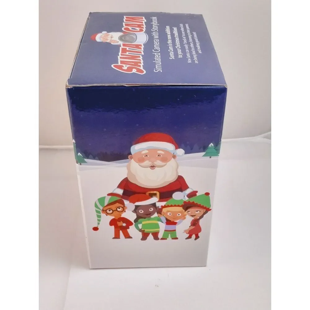 SANTA CAM Simulated Camera with The Santa‎ Cam Saves Christmas Book.NEW